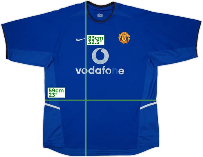 2002-03 Manchester United Third Shirt - 4/10 - (XL)