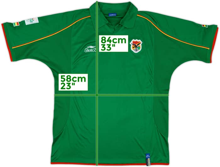 2004 Bolivia Home Shirt - 8/10 - (XL)