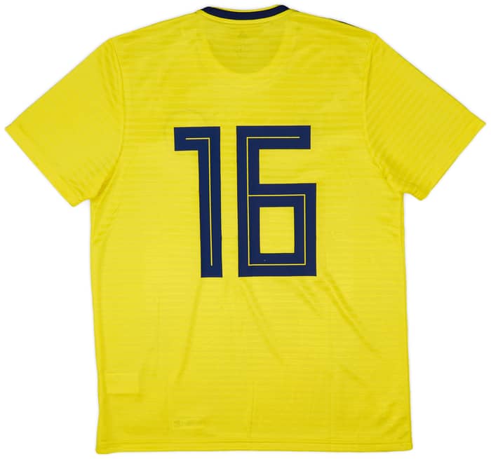 2017-18 Scotland Away Shirt #16 - 9/10 - (L)