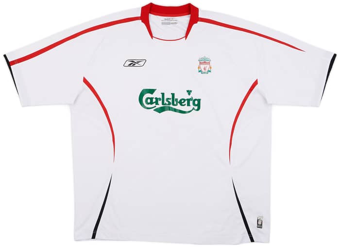 2005-06 Liverpool Away Shirt Fowler #11 - 8/10 - (XXL)