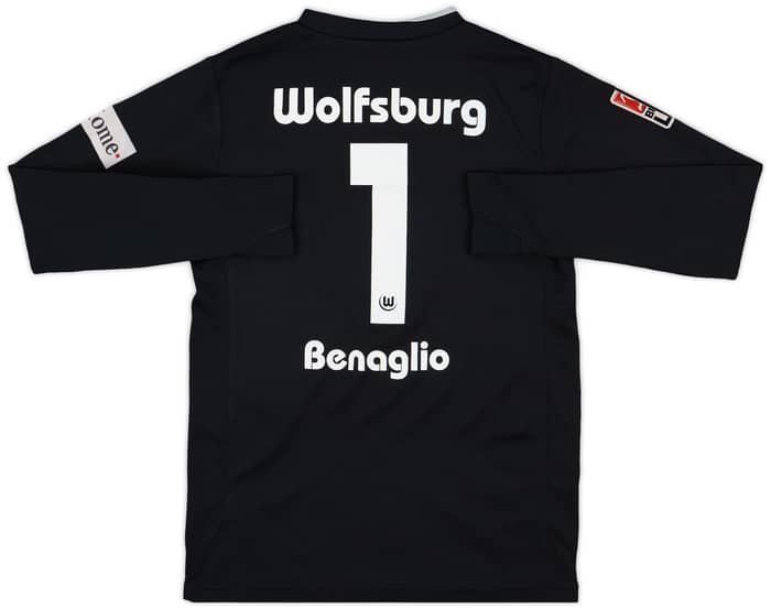 2008-09 Wolfsburg GK Shirt Benaglio #1 - 8/10 - (XL.Boys)