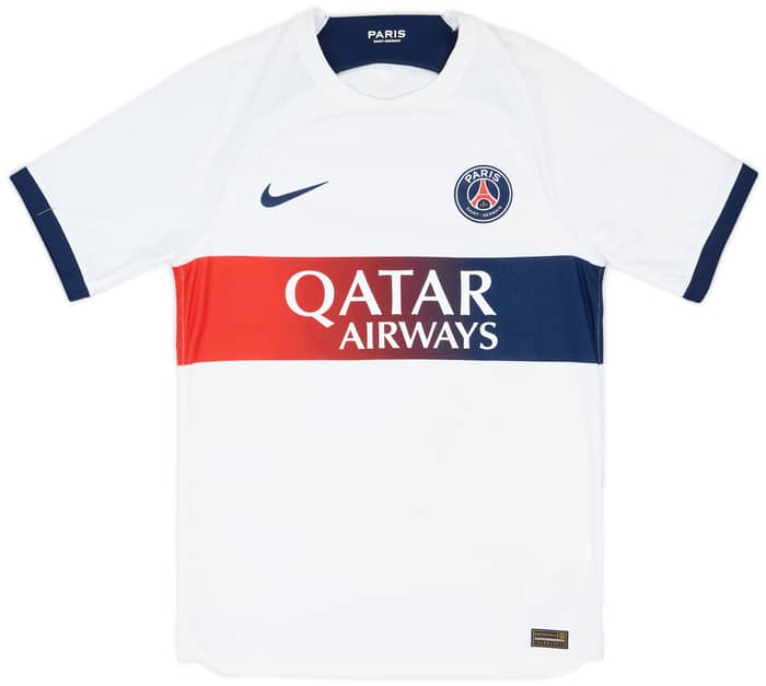 2023-24 Paris Saint-Germain Authentic Away Shirt - 5/10 - (XL)