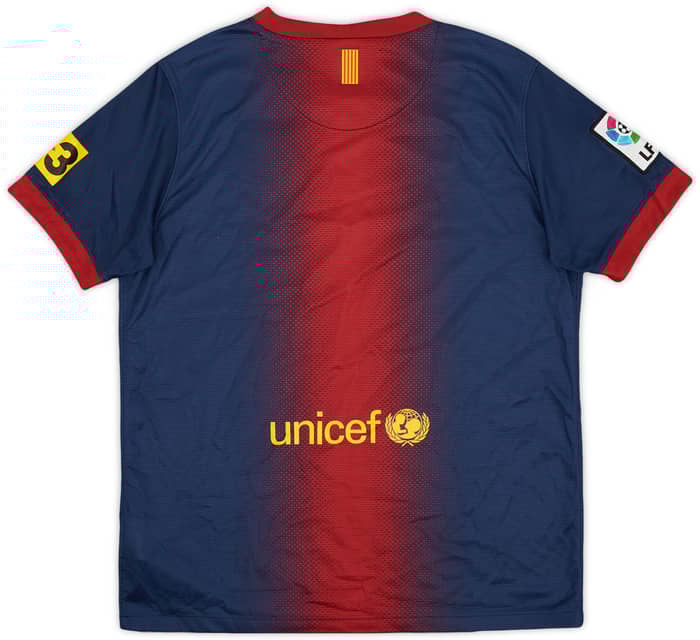 2012-13 Barcelona Home Shirt - 8/10 - (L.Boys)