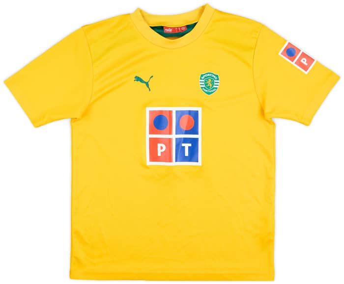 2006-07 Sporting CP Away Shirt - 7/10 - (L.Boys)