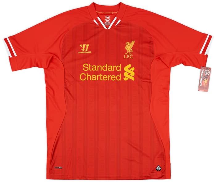 2013-14 Liverpool Home Shirt Gerrard #8 (XL)