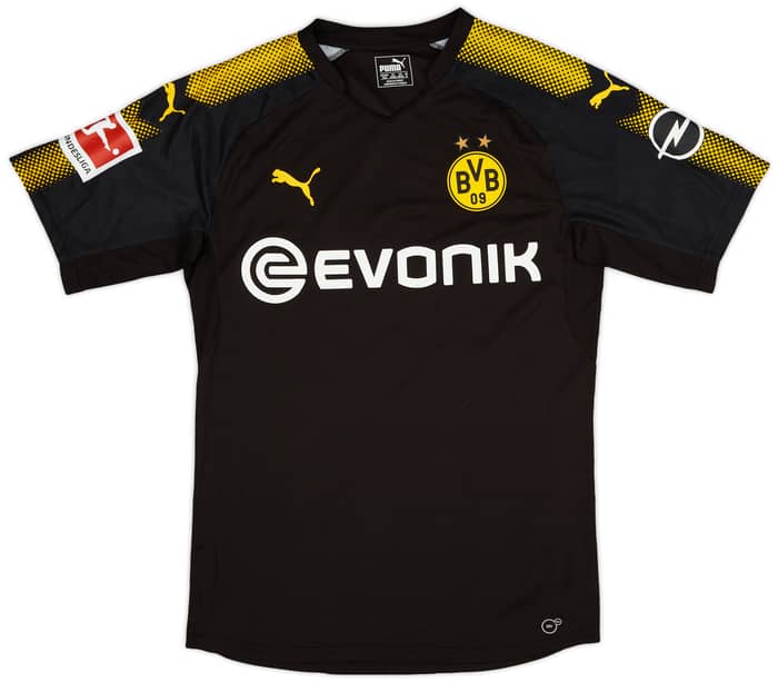 2017-18 Borussia Dortmund Authentic Away Shirt Durm #37 - 6/10 - (M)