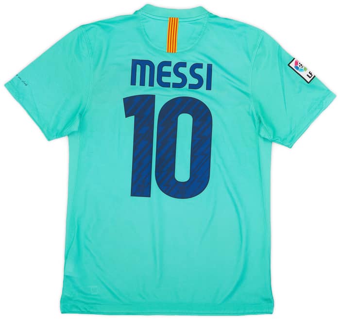 2010-11 Barcelona Away Shirt Messi #10 - 9/10 - (M)