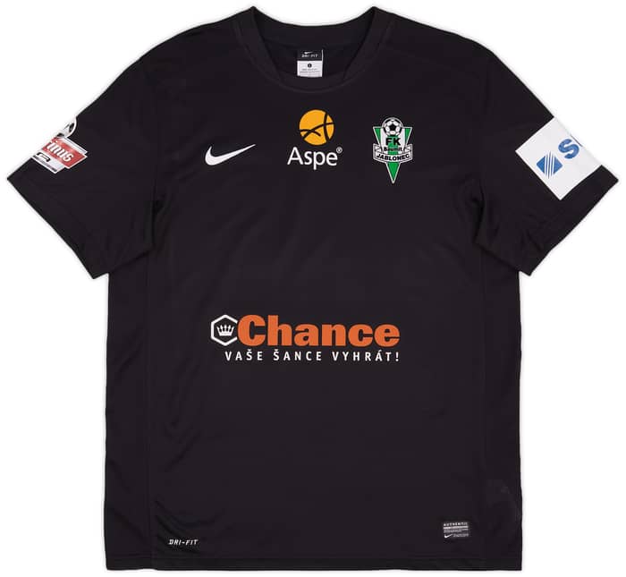 2012-13 FK Jablonec Player Issue Away Shirt # - 7/10 - (M)