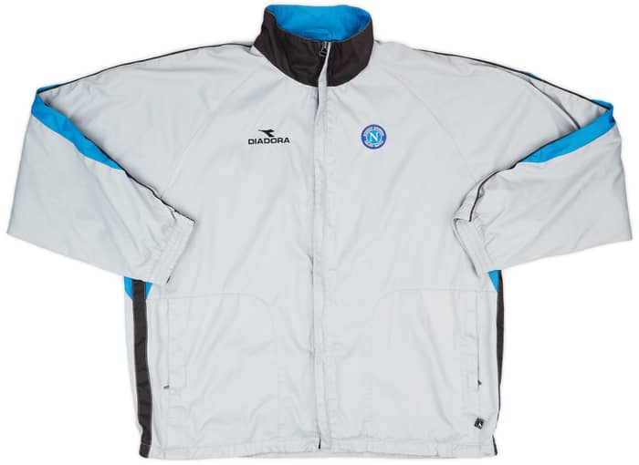 2002-03 Napoli Diadora Track Jacket - 7/10 - (XL)