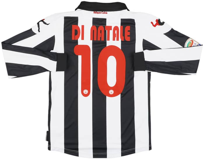 2012-13 Udinese Home L/S Shirt Di Natale #10 - 8/10 - (M)