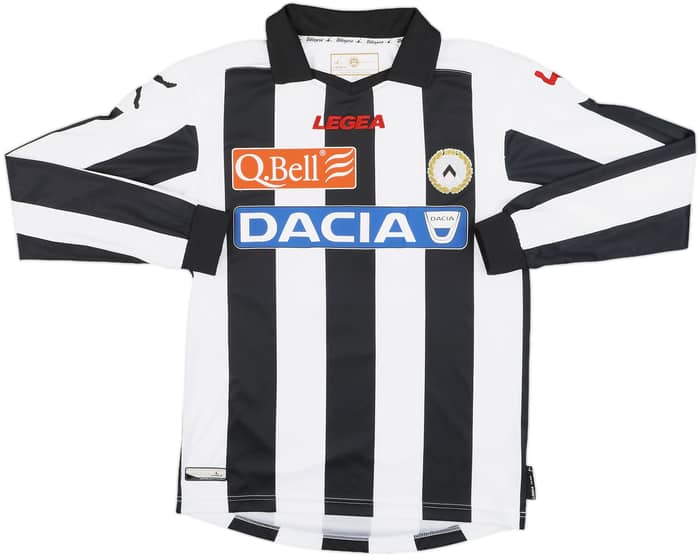 2012-13 Udinese Home L/S Shirt Di Natale #10 - 8/10 - (M)