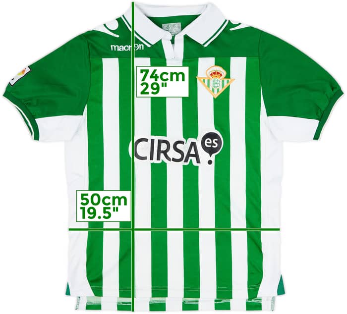 2012-13 Real Betis Home Shirt - 5/10 - (XL.Boys)