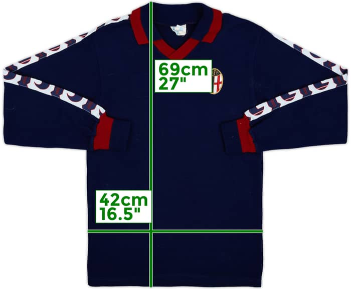 1992-93 Bologna Uhlsport Knitted Sweat Top - 5/10 - (S)