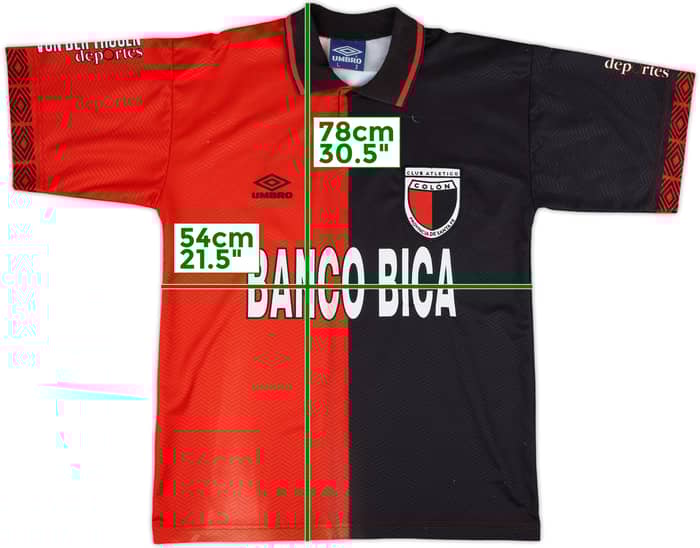 1995-97 Colon de Santa Fe Home Shirt - 6/10 - (L)