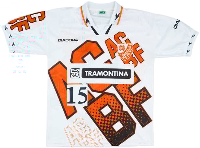 1996-97 Carlos Barbosa Futsal Away Shirt #15 - 6/10 - (L)