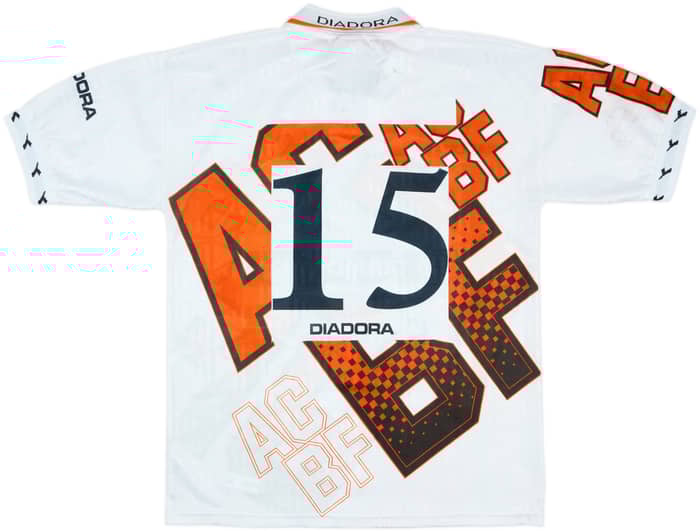 1996-97 Carlos Barbosa Futsal Away Shirt #15 - 6/10 - (L)