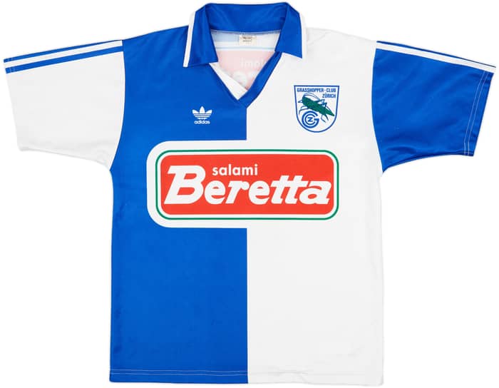 1994-95 Grasshopper Home Shirt #9 - 8/10 - (XS)