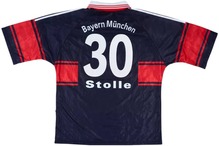 1997-99 Bayern Munich Home Shirt Stolle #30 - 9/10 - (XL)