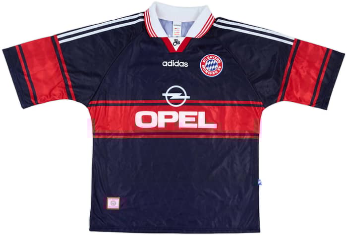 1997-99 Bayern Munich Home Shirt Stolle #30 - 9/10 - (XL)