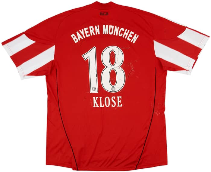 2010-11 Bayern Munich Home Shirt Klose #18 - 4/10 - (XL)