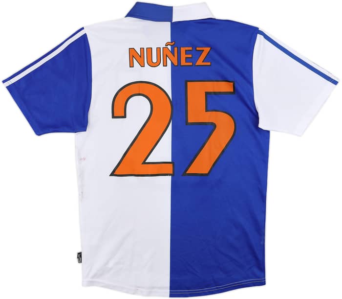 2002-04 Grasshoppers Home Shirt Nunez #25 - 3/10 - (S)