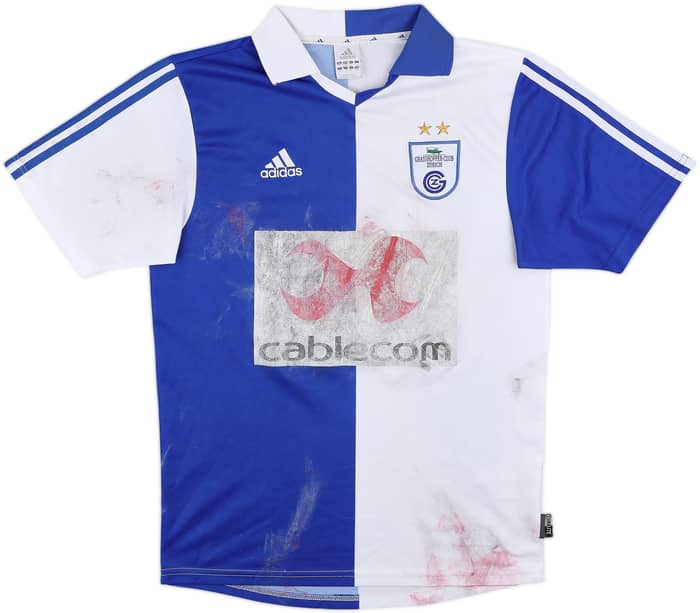 2002-04 Grasshoppers Home Shirt Nunez #25 - 3/10 - (S)