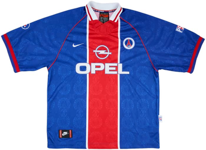 1996-97 Paris Saint-Germain Home Shirt #21 - 7/10 - (XXL)