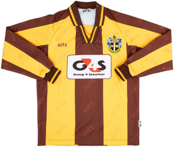 2005-07 Sutton United Home L/S Shirt - 7/10 - (M)
