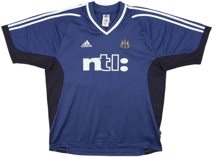 2001-02 Newcastle Away Shirt Hughes #18 - 7/10 - (L)