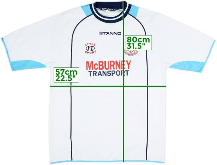 2004-06 Ballymena Away Shirt - 5/10 - (XL)