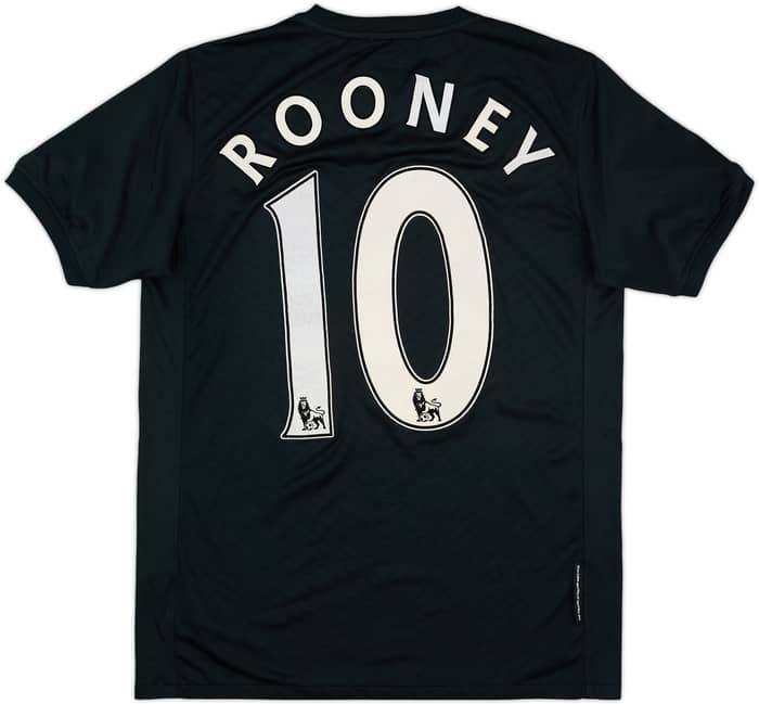 2009-10 Manchester United Away Shirt Rooney #10 - 7/10 - (XL.Boys)