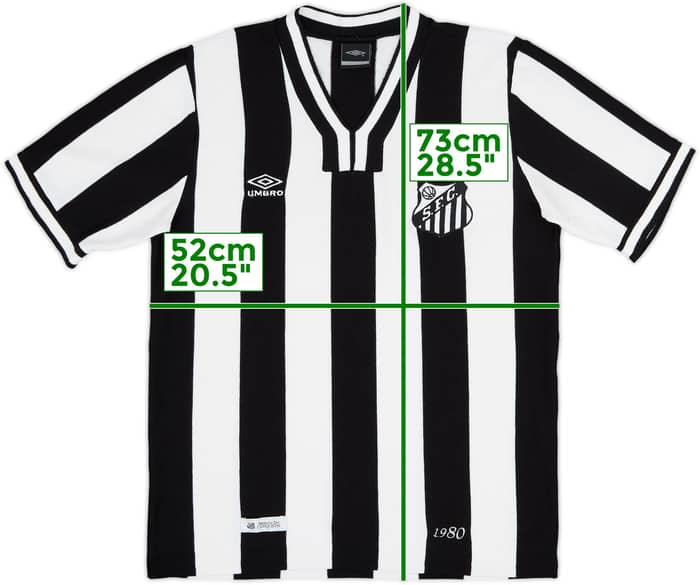 2004 Santos Umbro Retro 1980s Training Shirt - 8/10 - (L)