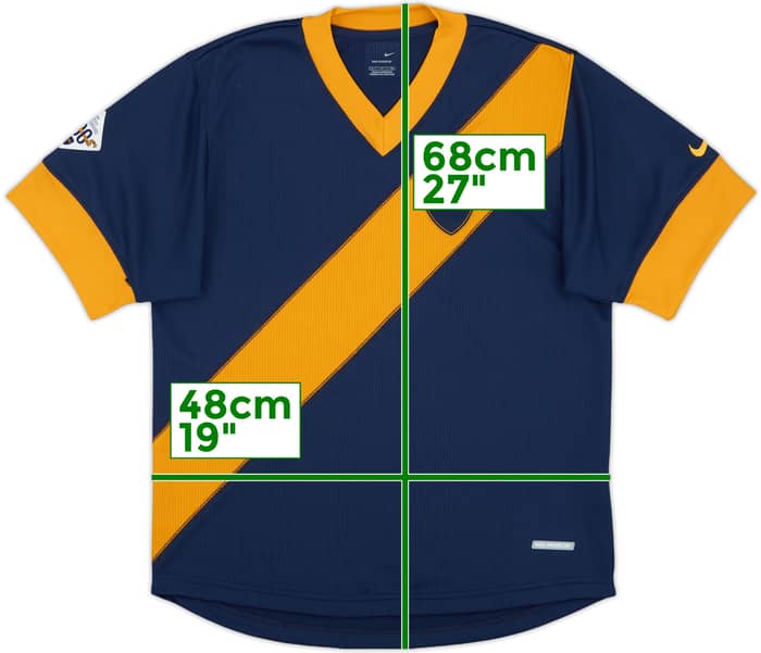 2005 Boca Juniors Nike 'Retro 1907' Shirt - 8/10 - (S)