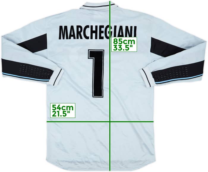 1998-99 Lazio GK Shirt Marchegiani #1 (L)