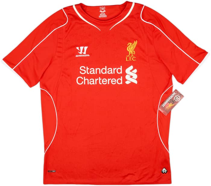 2014-15 Liverpool Home Shirt Gerrard #8 (L)