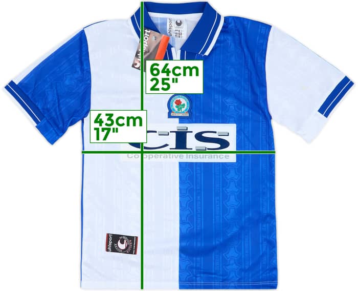 1998-99 Blackburn Home Shirt (M.Boys)