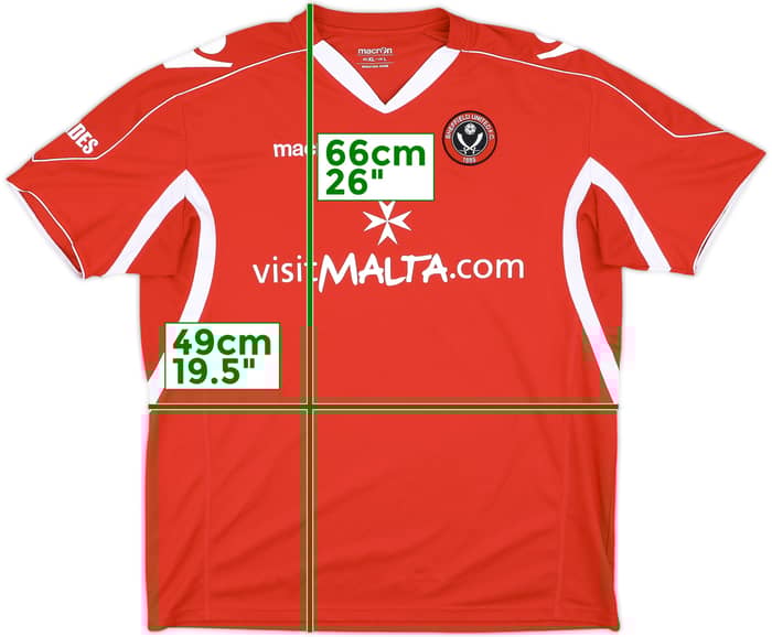 2009-10 Sheffield United Macron Training Shirt - 8/10 - (L)