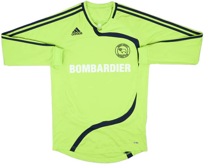 2008-09 Derby Away L/S Shirt - 6/10 - (S)