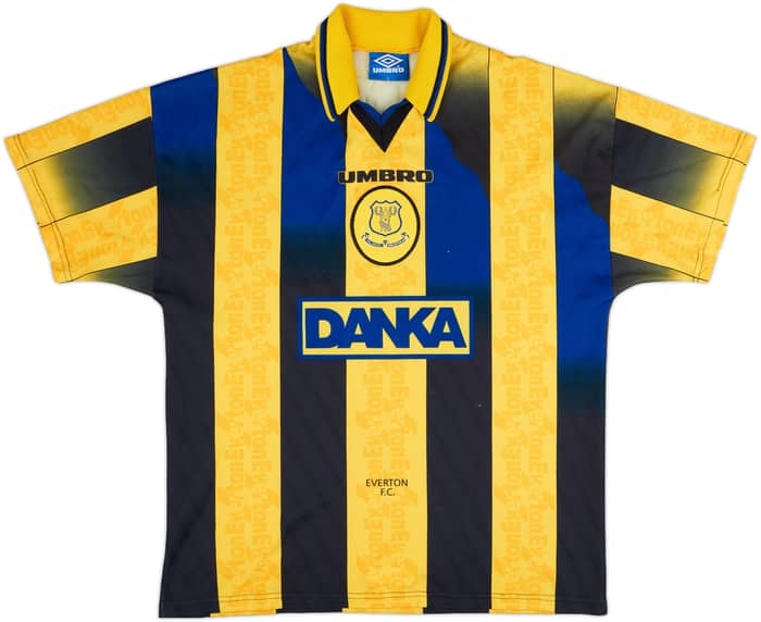 1996-98 Everton Away Shirt Barmby #12 - 5/10 - (L)