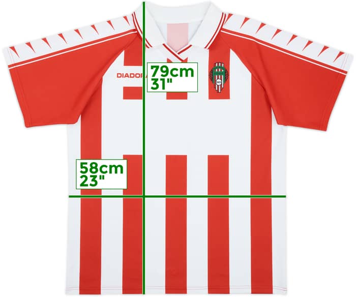 1990s Viktoria Zizkov Home Shirt - 9/10 - (XL)