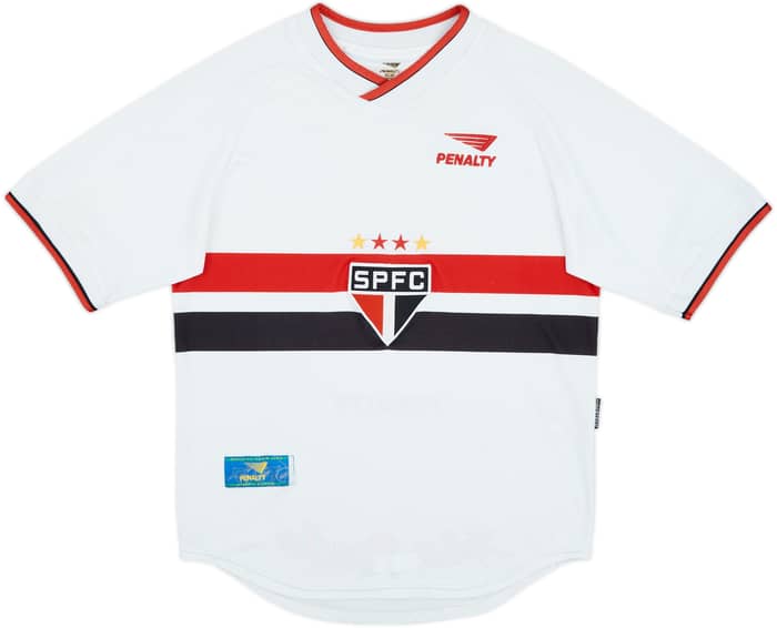 2001 Sao Paulo Home Shirt - 9/10 - (M)