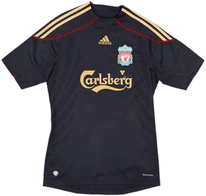 2009-10 Liverpool Away Shirt Kuyt #18 - 7/10 - (S)
