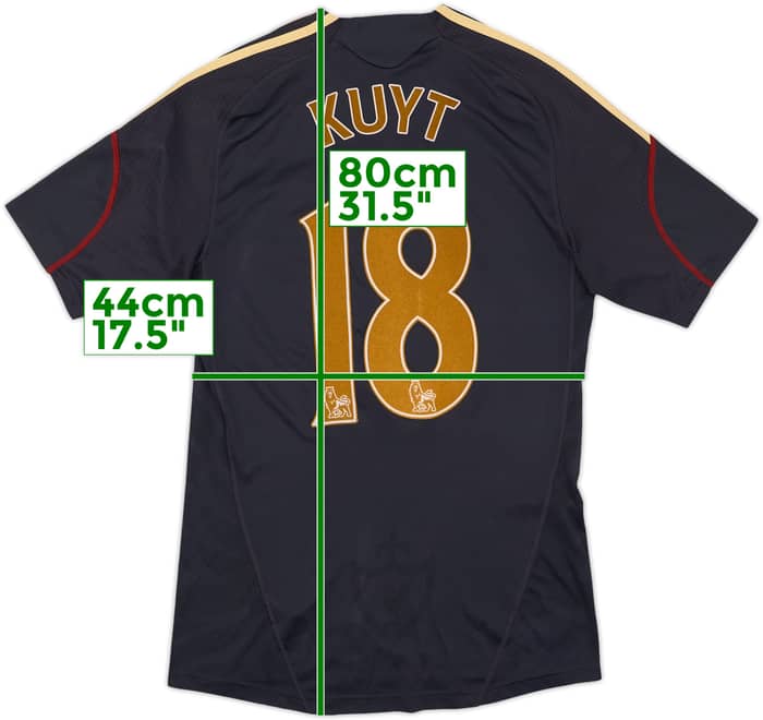 2009-10 Liverpool Away Shirt Kuyt #18 - 7/10 - (S)