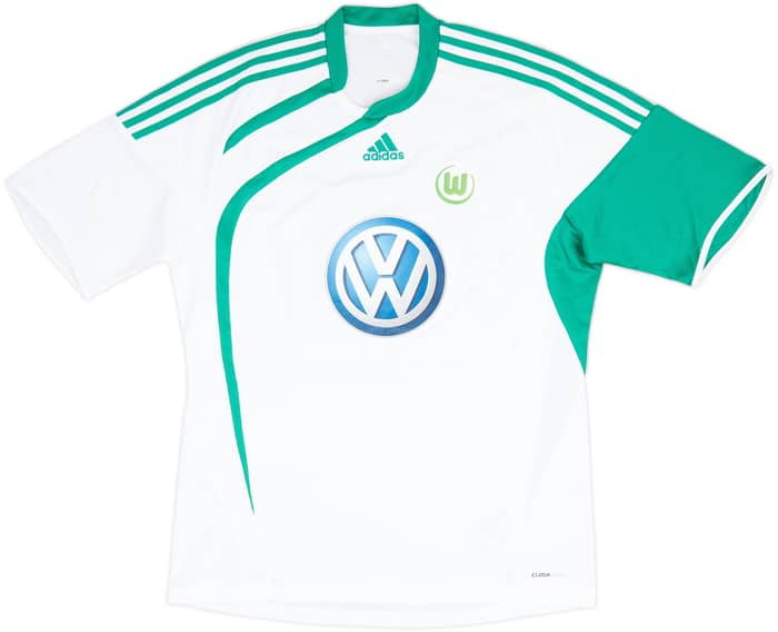 2009-10 Wolfsburg Home Shirt Rudelbildung #09/10 - 8/10 - (L)