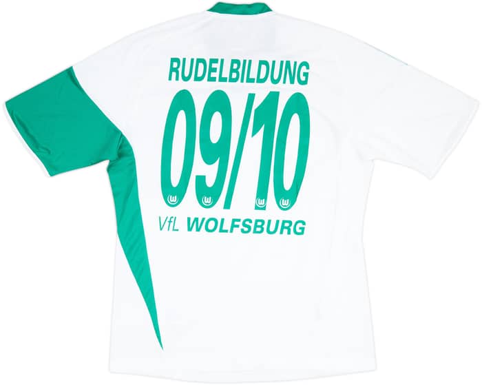 2009-10 Wolfsburg Home Shirt Rudelbildung #09/10 - 8/10 - (L)
