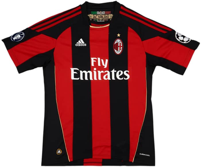 2010-11 AC Milan Home Shirt Borriello #22 - 7/10 - (M)