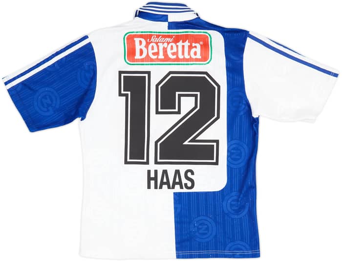 1996-97 Grasshoppers Home Shirt Haas #12 - 7/10 - (Y)