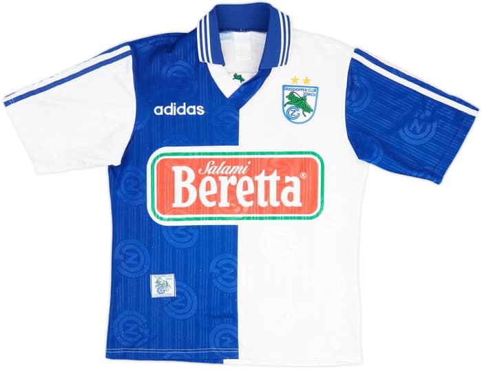 1996-97 Grasshoppers Home Shirt Haas #12 - 7/10 - (Y)