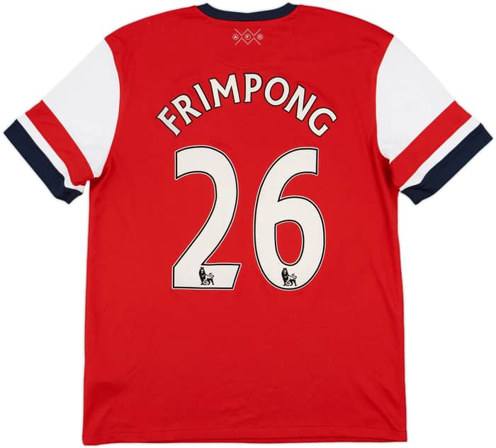 2012-14 Arsenal Home Shirt Frimpong #26 - 6/10 - (L)