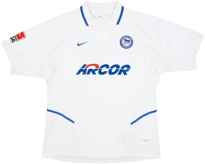 2002-04 Hertha Berlin Away Shirt Bobic #13 - 7/10 - (L)